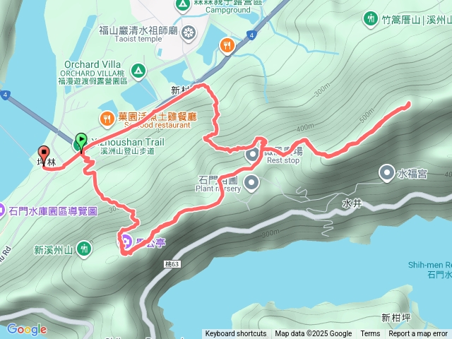 溪洲山步道預覽圖