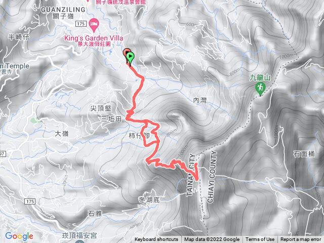 關仔嶺大凍山往返