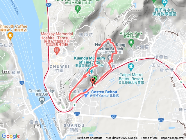 20220101 忠義山O型路線