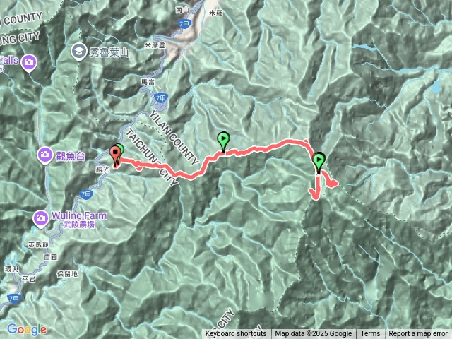 南湖大山(四天三夜)