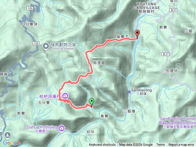 柴寮古道：三貂嶺-侯峒預覽圖