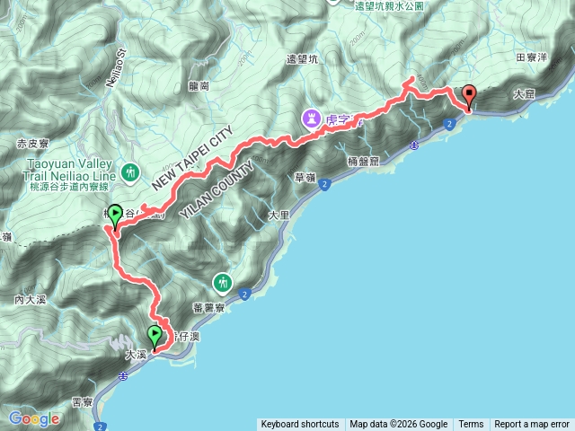 大溪上桃源谷石城下預覽圖