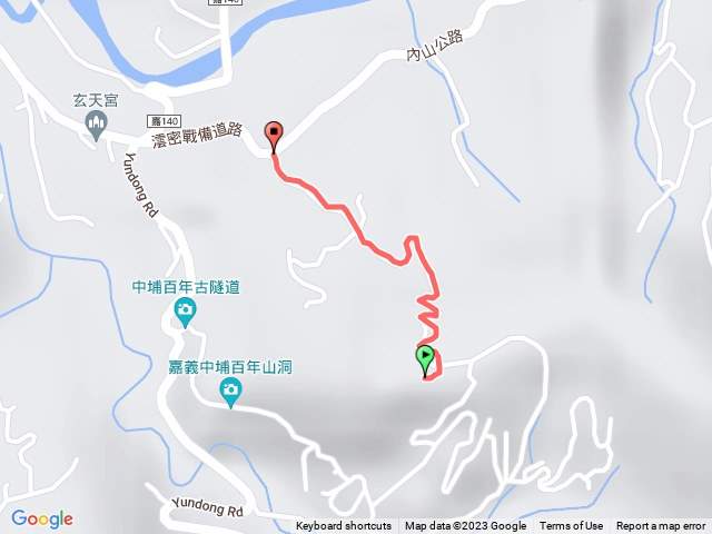 2023-5-18 澐水山西峰 北側下山