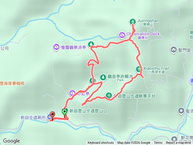 聚興山、新品登山步道預覽圖