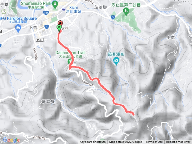 大尖山四分尾山
