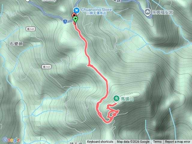 馬年元旦登馬頭山