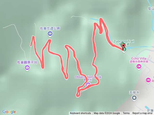 佐倉步道3.5公里後面土石崩塌預覽圖