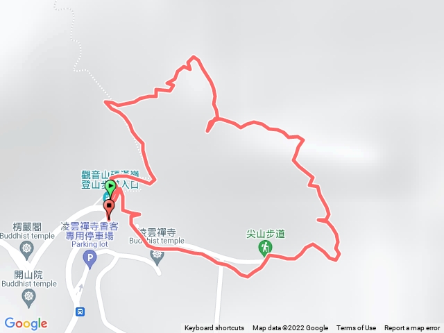 觀音山大崩壁O型