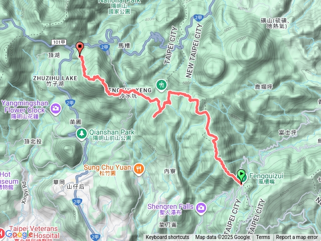 東西大縱走東段