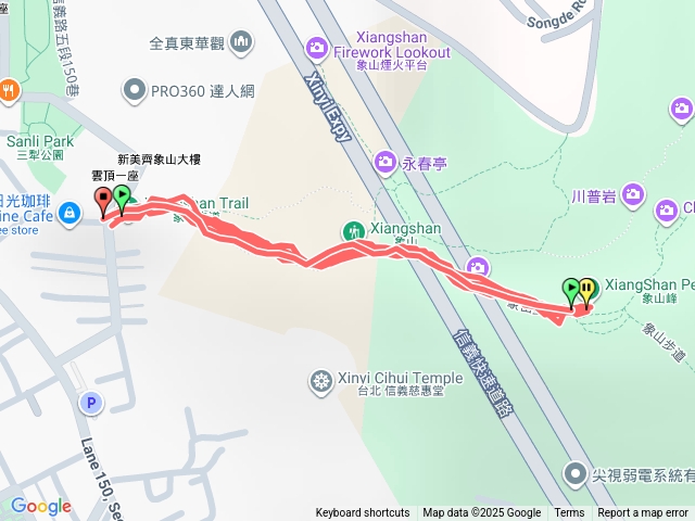 象山峰三進三出