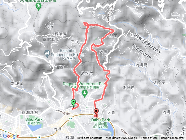 龍船岩-開眼山-白石湖山-大邱田山-石崁山-牛稠湖山-大湖山(2022-12-25)