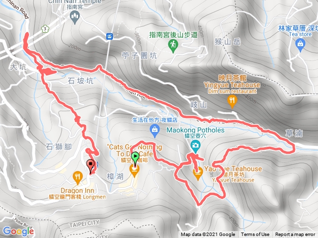 第七條縱走路線 貓空