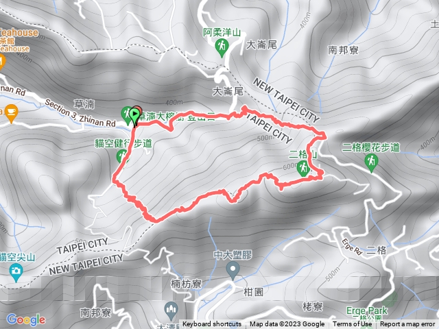 小百岳17-20230122 二格山、南邦寮山