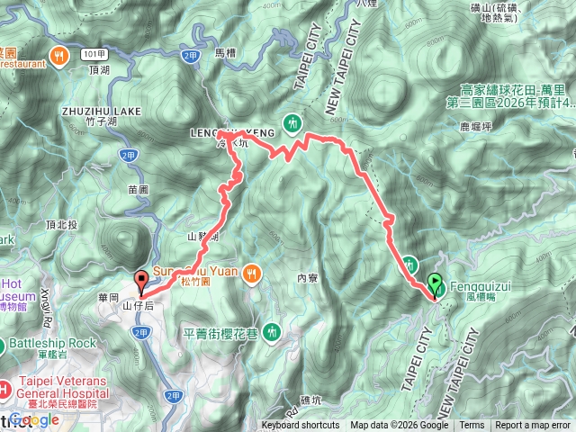 十連峰風櫃嘴-冷水坑-文化大學預覽圖