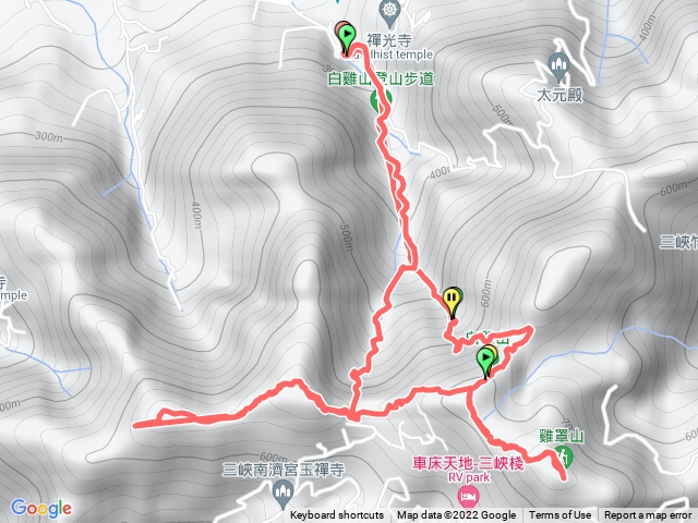 白雞三山-白雞，雞罩，鹿窟尖山