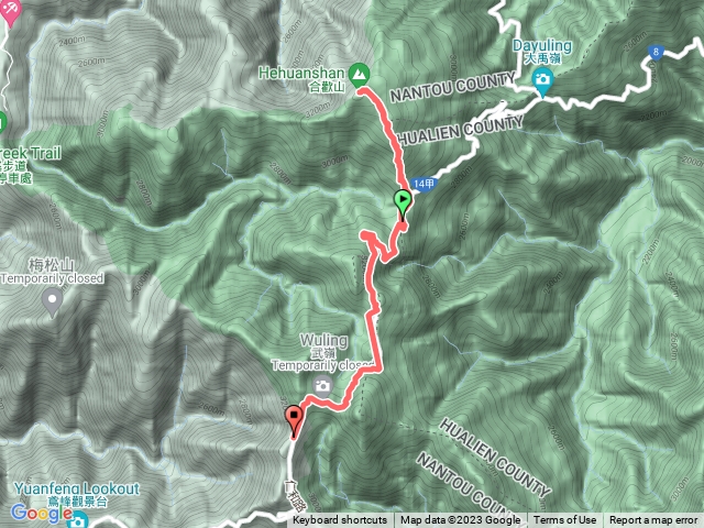 合歡北峰20230126