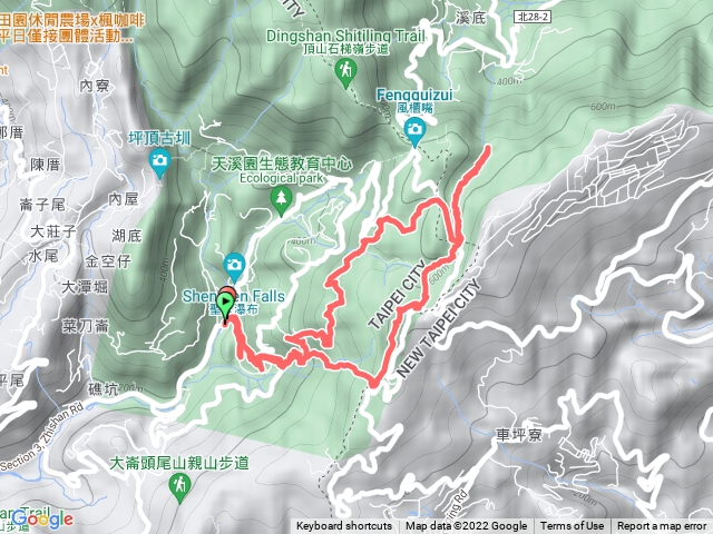 士林聖人橋梅花山O型+石門嶺