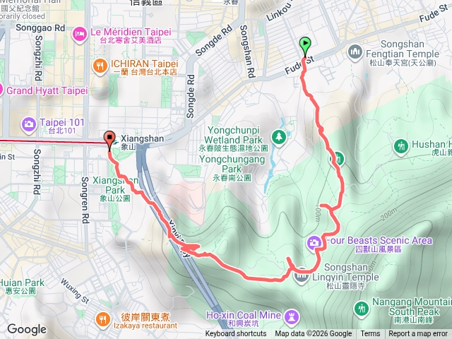 20260830 捷運信義線東延段通車紀念 四獸山連走 捷運廣慈/奉天宮站至捷運象山站預覽圖