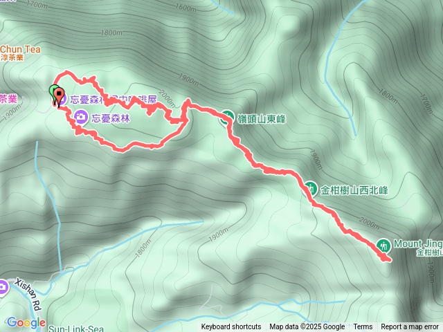 金柑樹山+忘憂森林