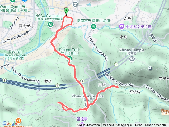 樟山寺三進三出