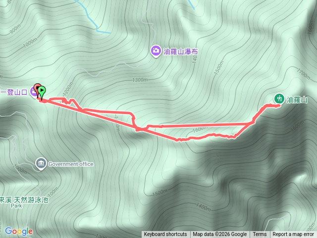 新竹油羅山第一登口預覽圖