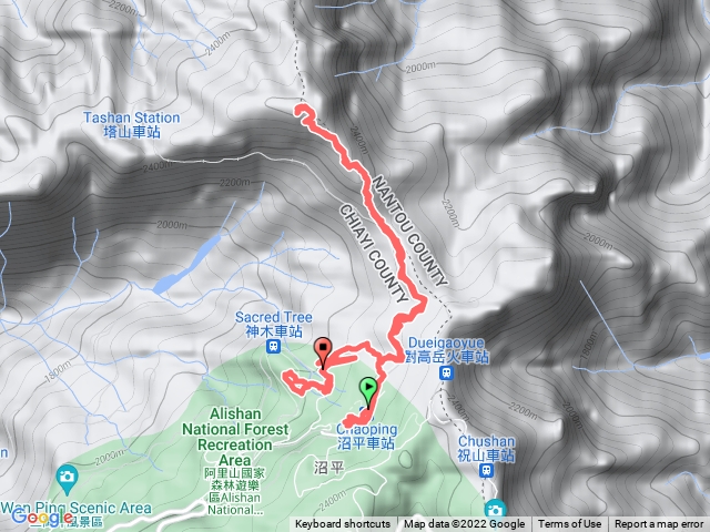 阿里山塔山步道(20220227)