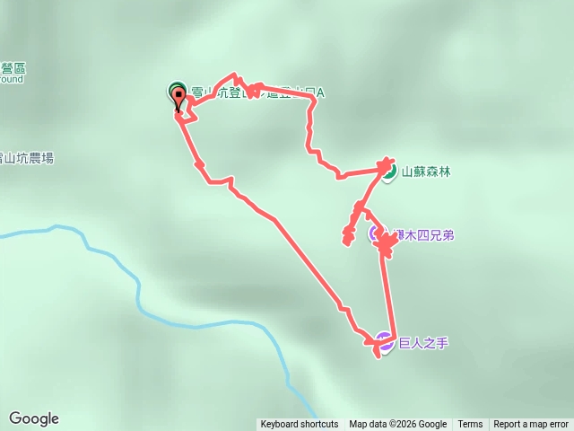 雪山坑步道1150422