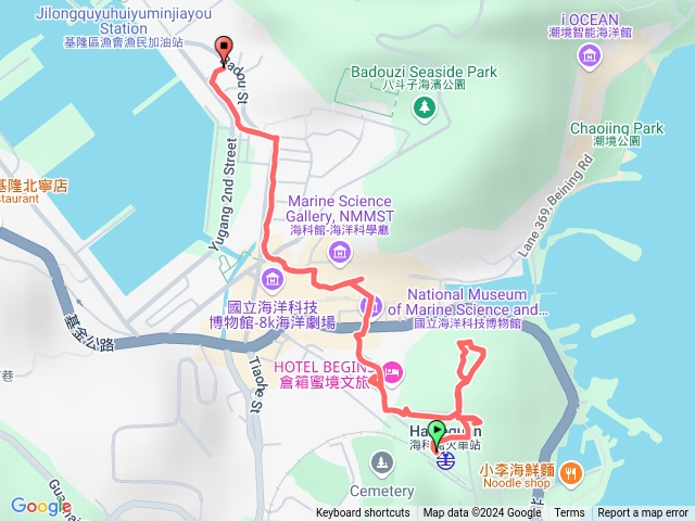 八斗子榕軒步道