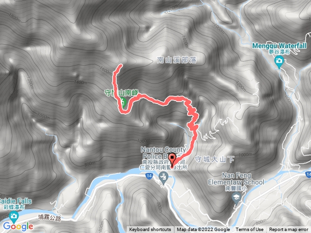 守城大山 半途而廢