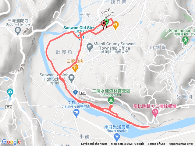 肚兜角步道