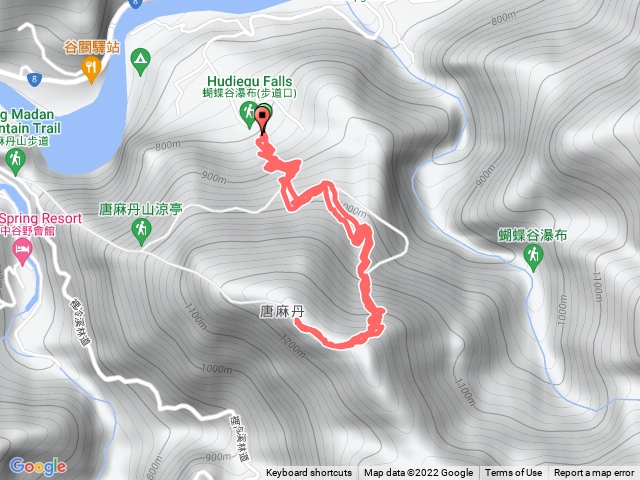 唐麻丹山 松鶴起登