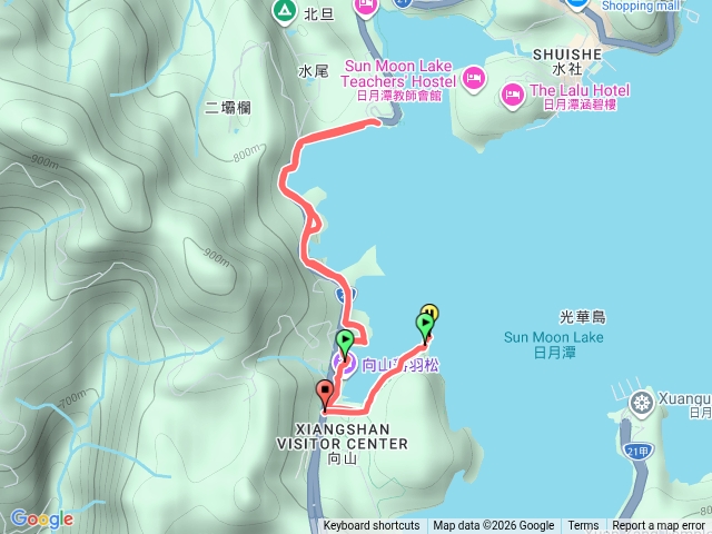 日月潭環湖景觀步道
