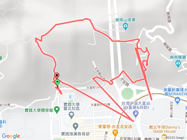 雞南山自然步道o形