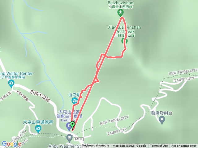 小觀音山（西峰 西西峰）