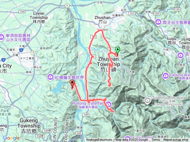 114-11-08 竹山逢補山+員山+山坪頂+山邊山
