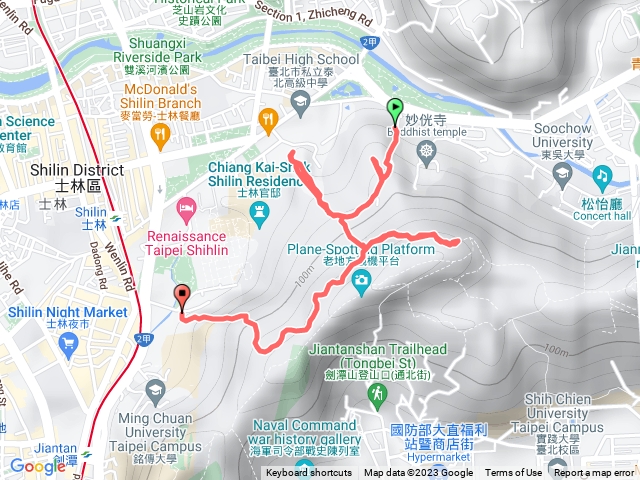 (公墓) 林子口山 林子山 (福山宮)士林官邸