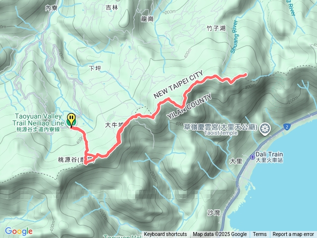 草嶺古道內寮線