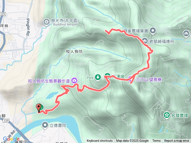 三汀山包毛登山預覽圖