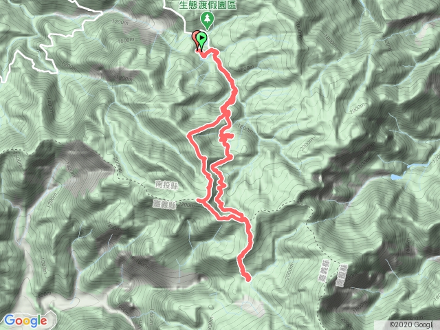 自然教育中心-鹿屈山-水漾森林O型縱走