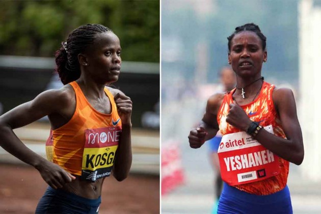 【新聞】女子世界紀錄對決！Kosgei 與 Yeshaneh 將在德里半程馬拉松