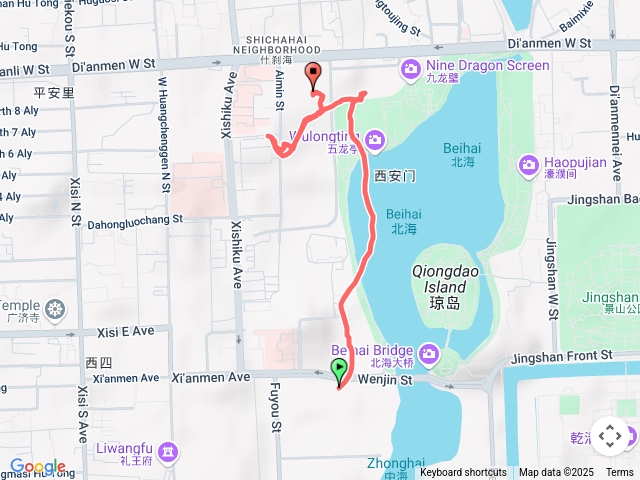 中國北京北海公園