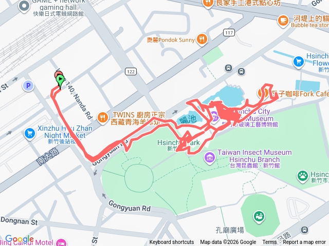 麗池公園賞櫻（初三）