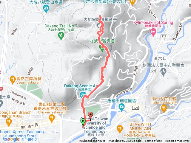 大坑十(全)，六(部分)負重練習