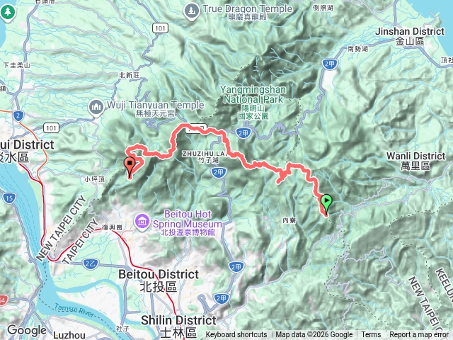 0815陽明山東西大縱走預覽圖