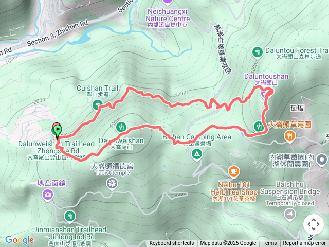 大崙頭尾山小o型