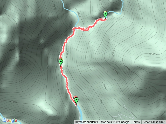 獵戶瀑布（上溯水路下溯高繞）