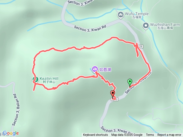 柯子林山_金明山_如意湖