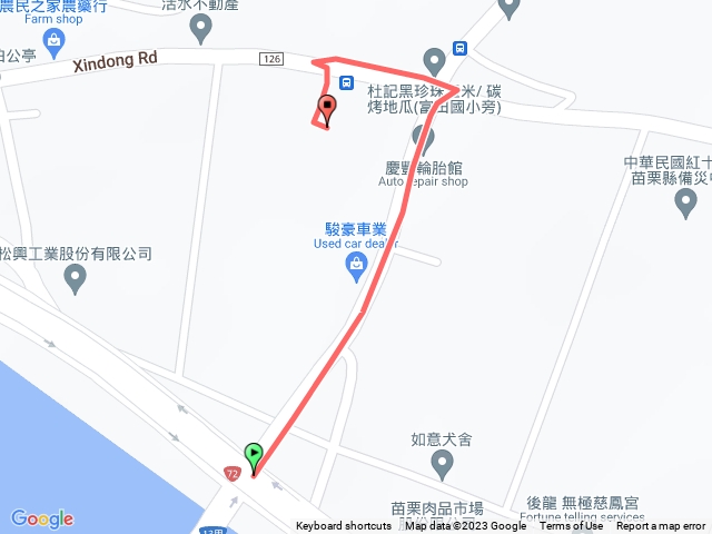 🔺苗栗/後龍/豐富里，H15m (陸地測量部一等水準點 | No.9586)