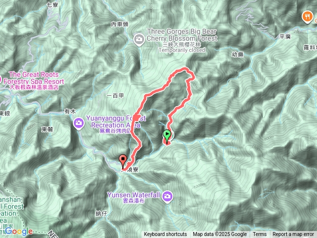 宗-熊空山竹坑山O形