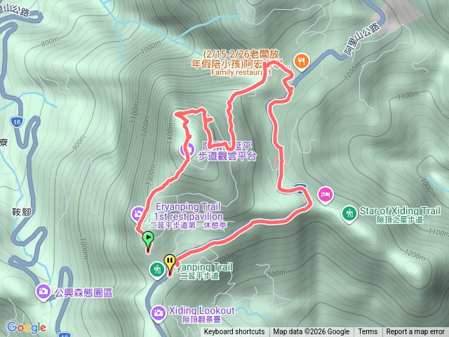 二延平步道環行預覽圖